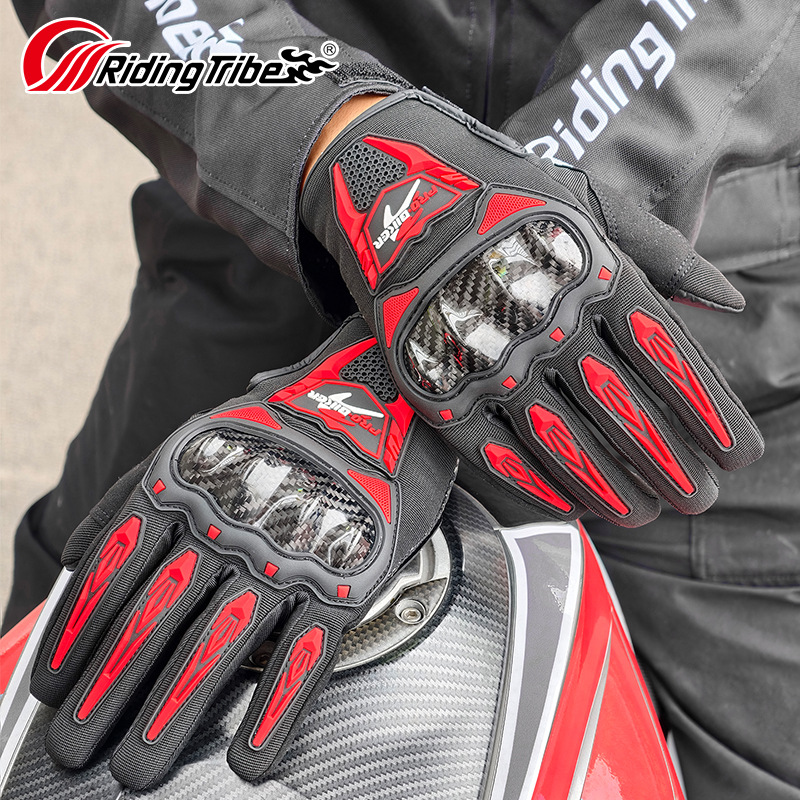 Motorcycle Glove Knuckle - Sarung Tangan Sepeda Motor RidingTribe Sarung