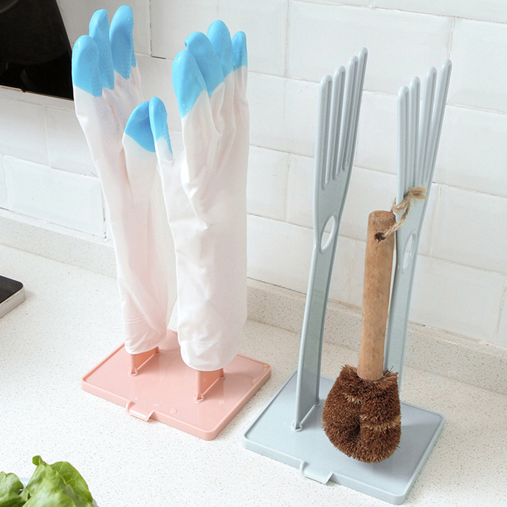1Pcs Rak Penyimpanan Serbaguna - Dish Glove Rubber ulasan dan harga