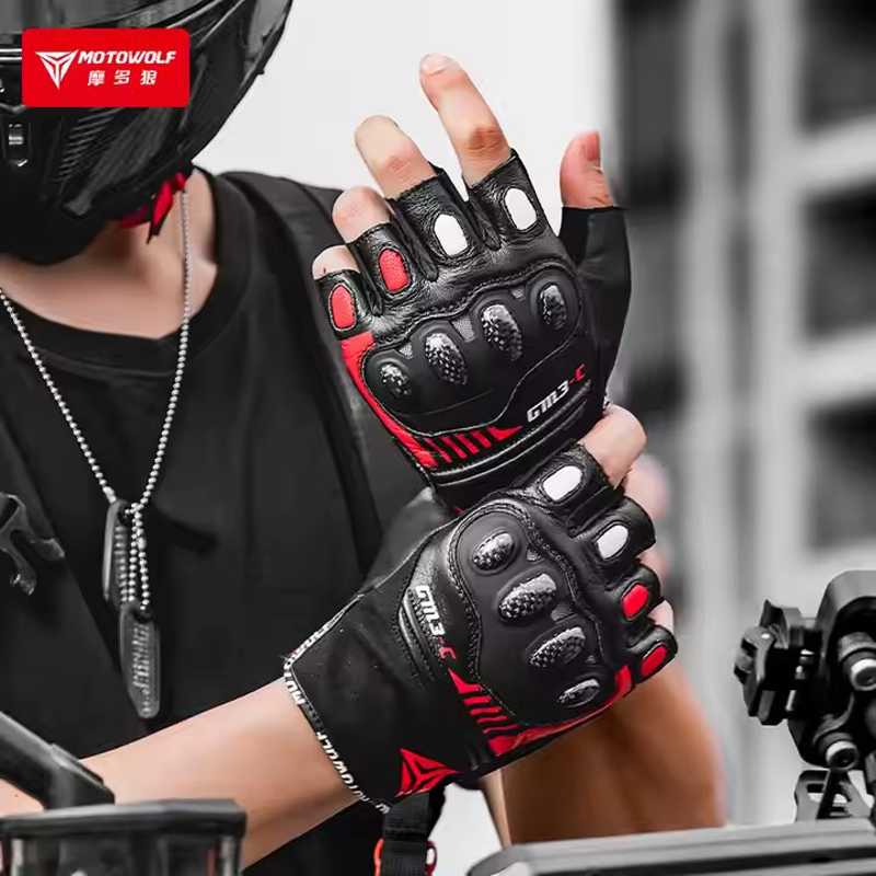 Sarung Tangan Sepeda Motor Set - Motorcycle Glove Knuckle ulasan dan harga